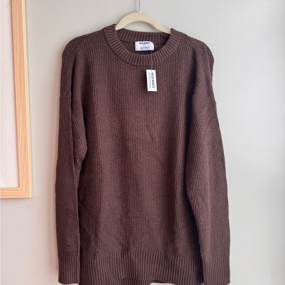 Old Navy women’s dark brown sweater
